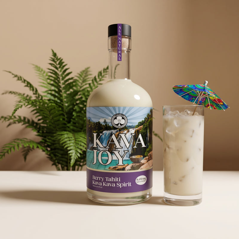 Club13 Kava Joy non-alcoholic kava spirit, Berry Tahiti