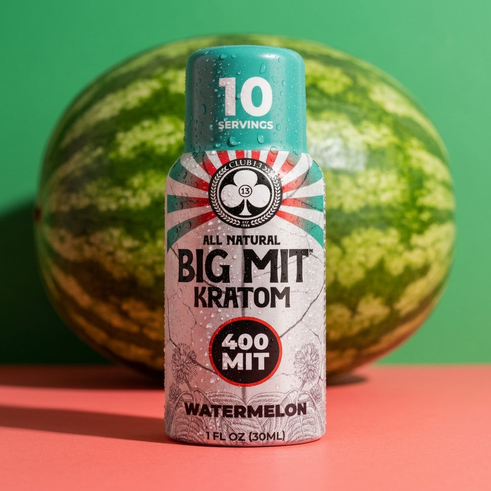 Club13 Big MIT 400 kratom liquid extract shot, Watermelon