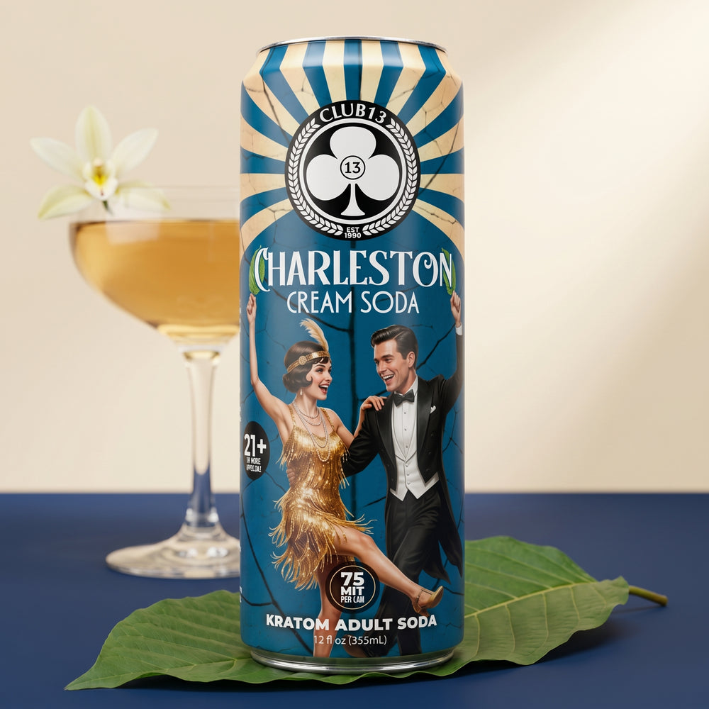 Club13 Charleston Cream kratom adult soda