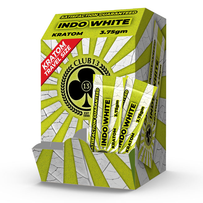 CLUB13 INDO WHITE STICK PACK BOX 50CT